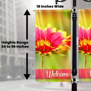 18 inch pole banners
